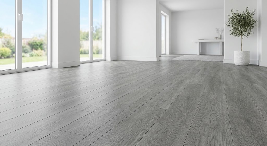 Piso vinílico em ambiente moderno